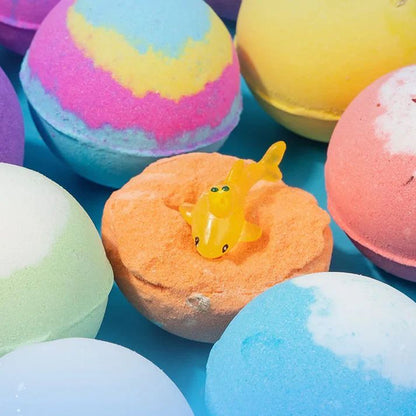 Kids Bath Ball Kids Bath Salt Ball Natural Organic Land & Sea Toys Handmade Ball For Kids For Dry Skin Moisturize